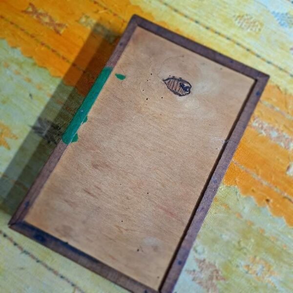 Antique inlaid Middle Eastern box possibly ottoman - Image 8