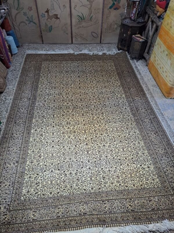 large Antique Turkish Kayseri carpet. all-natural dyes. 287x195cm - Image 5