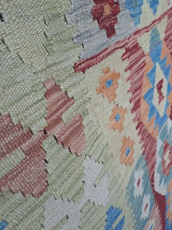 Vintage handmade afghan kilim. 160x104cm - Image 2